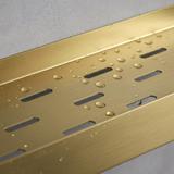 Bathroom shelf SF03 60cm gold brush