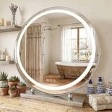 Spiegel LED MAKE-UP Chrome 50 cm