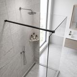Stabilisierungsstange für Duschwand 150 cm Rea Black