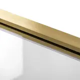 Duschkabine REA Rapid Slide  Brush Gold Wandmontage