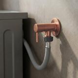 Ъглов вентил 1/2" x 3/4" Brush Copper