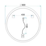 Дзеркало LED SOFT 80