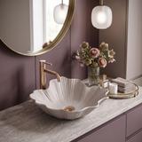 Aufsatzwaschbecken Rea Flower Beige