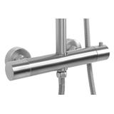 Set doccia con termostato REA VINCENT NICKEL BRUSH INOX