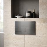 Gestell unterputzset Slim 024N für WC becken mit T taste Tytan