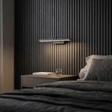 LED аплик за баня  APP1866-1W 40 cm Black