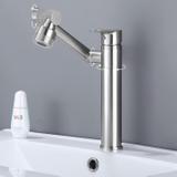 Waschbeckenarmatur Rea PACO Nickel Brush INOX High