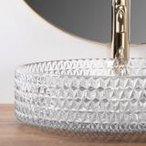 Aufsatzwaschbecken Rea Cristal Transparent 39