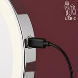 Mirror LED Glow Chrome