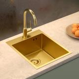Edelstahlspüle RUSSEL 90 GOLD