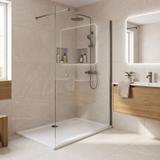 Acryl Duschwanne Rea Belmond White 80x100 Titan