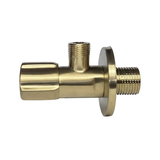 Eckventil 02  1/2" x 3/8" Brush Gold