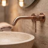 Wall Mounted faucet REA Venti Brush Copper