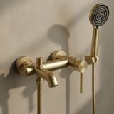 Wannenarmatur Rea FOSTER Gold Brush