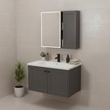 Fürdőszobabútor szett mosdóval Monti 60cm Grey