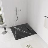 Duschtasse Bazalt CARRARA BLACK 90x90