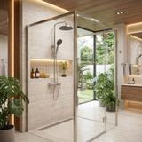 Duschset Rea Foster Brush Nickel