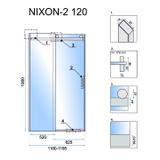 Duschtür Rea Nixon-2 120