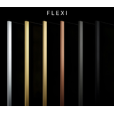 Параван за душ Rea Flexi Transparent / Black 120