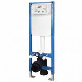 Montagerahmen Unterputz-Set Slim 024N für WC-Becken mit T-Taste Gebürstetes Kupfer