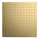 Квадратен душ пита REA JS-P015BG 30cm Brush Gold