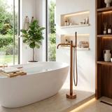 Frei stehende Armatur Rea Clif Brush Copper