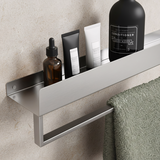 Estante de baño SF01 45cm steel brush