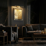 Επιτοίχο φωτιστικό μπάνιου LED APP1892-1W 40 cm BRUSH GOLD