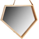 Spiegel mit Ledergürtel 49 cm YMJZ20216