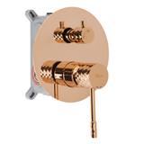 Inbyggd duschset Rea Lungo Diamond Koppar + BOX