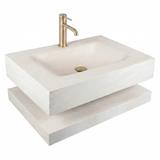 Wandwaschbecken REA Apollo Gran Cloud Sky 80