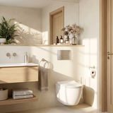 Montagerahmen Unterputz-Set Slim 024N für WC-Becken mit HD-Taste Satin