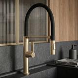 Küchearmatur REA Lago Brush Gold