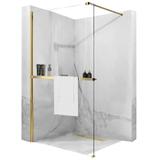 Shower screen Rea Aero Gold N 120 Walk In + EVO
