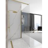 Duschwand Rea Aero Intimo Gold Brush 120