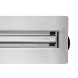 Linear drainage REA Neox Slim pro NICKIEL BRUSH 70