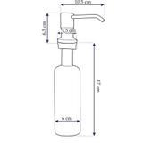 Rea Spülbeckenspender Chrome 322102D