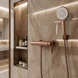 Wannenarmatur REA Ontario Side Brush Copper