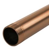 Extension for a bathtub and shower set brush copper 50cm
