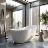Free-standing faucet Rea Venti Chrome
