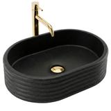 Aufsatzwaschbecken Rea Nicoletta Black