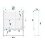 Bathroom furniture set with washbasin DB66-70 70CM