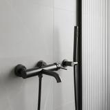 Wannenarmatur Rea Lungo Grip Titan