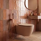 Змішувач для біде Rea Storm Brush Copper