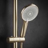 Duschgarnitur Rea Rivo Brush Gold