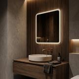 Spiegel LED 70x70cm TOP-2
