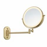 Mirror LED Glow Brush Gold