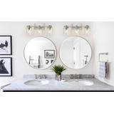 ΚΑΘΡΕΦΤΗΣ ΤΟΙΧΟΥ LED 60cm MMJ BRUSH SILVER