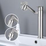 Waschbeckenarmatur Rea PACO Nickel Brush INOX High