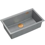 Granitspülbecken Logan 110 Grey Metallic